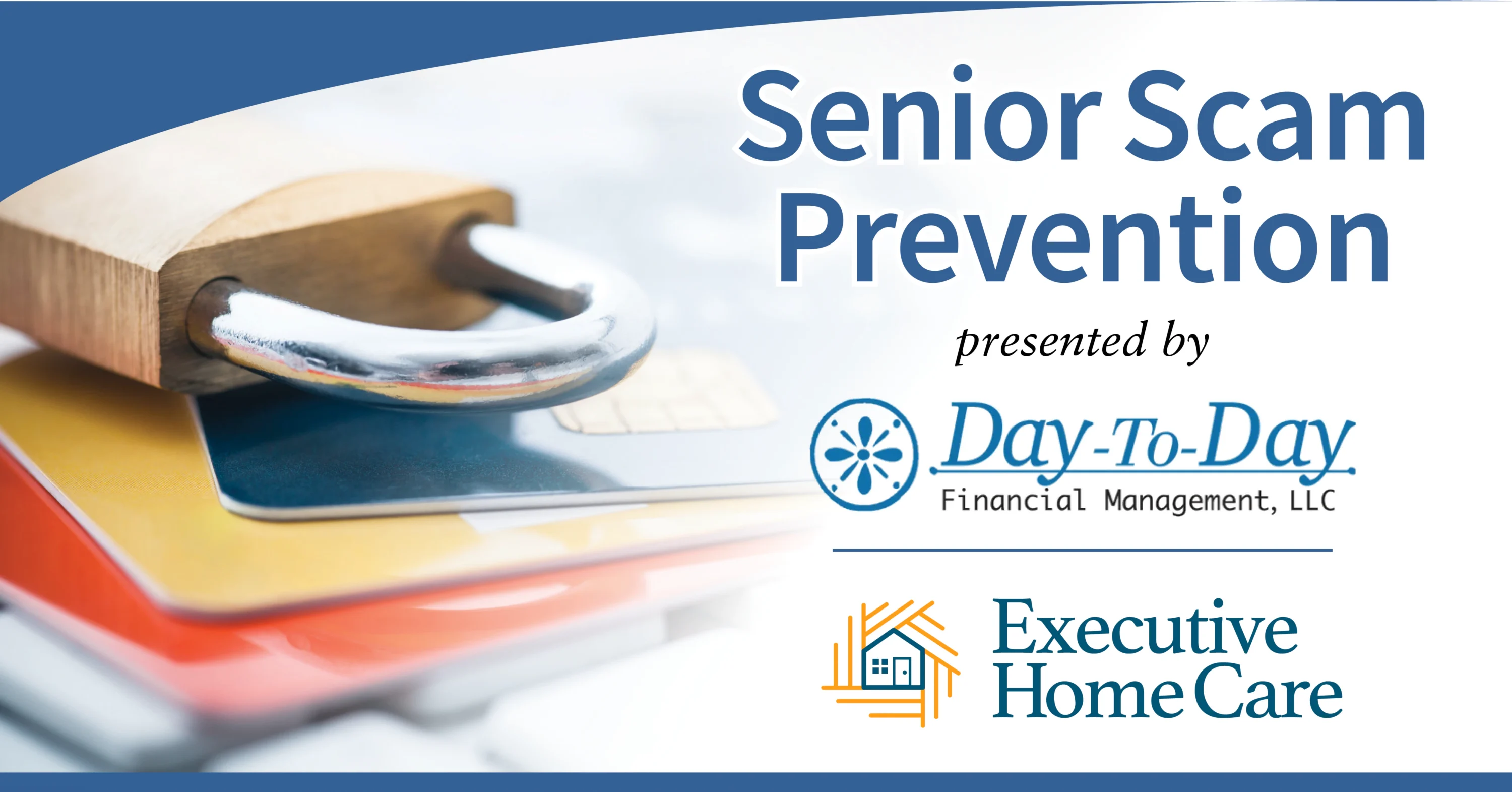 senior scam prevention poster